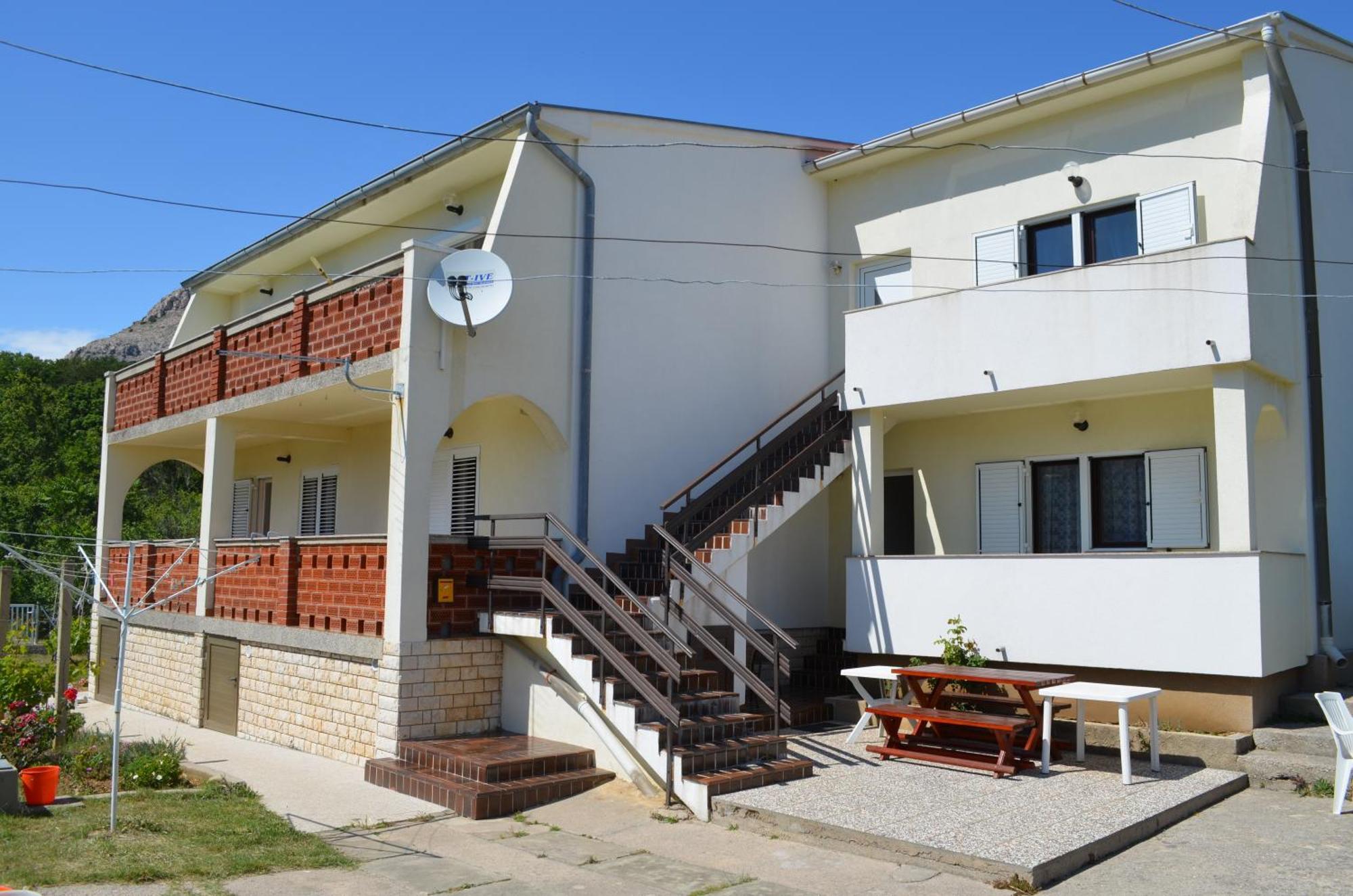 Apartments Aneva 1 Baška Kültér fotó